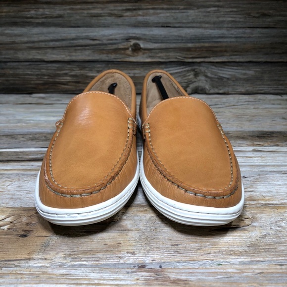 Drivers Club USA San Diego Leather Loafer Kids 4.5 - Picture 5 of 10